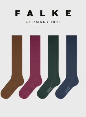 FALKE鹰客德国Softmerino美利奴羊毛保暖及膝长筒女袜小腿袜47438