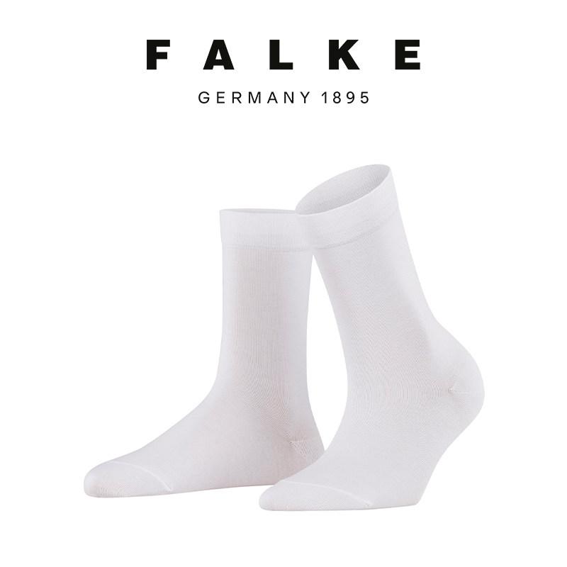 FALKE鹰客舒适女袜棉袜中筒四季