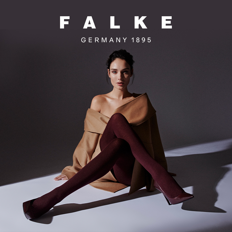 FALKE100D保暖美利奴羊毛连裤袜