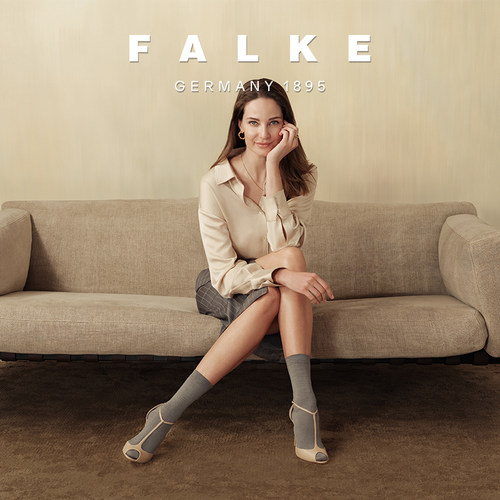 falke秋冬羊毛保暖美利奴休闲女