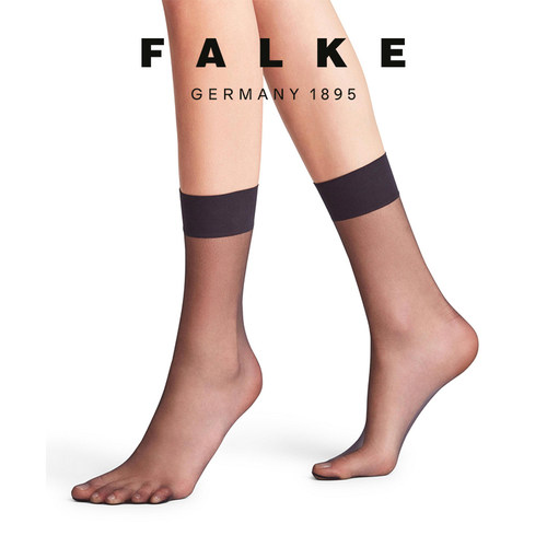 falke德国12d超薄款黑色女士丝袜