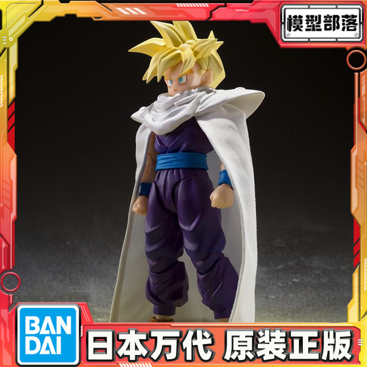 预定 万代 SHF 龙珠Z 孙悟饭 超级赛亚人 超越悟空的战士可动成品