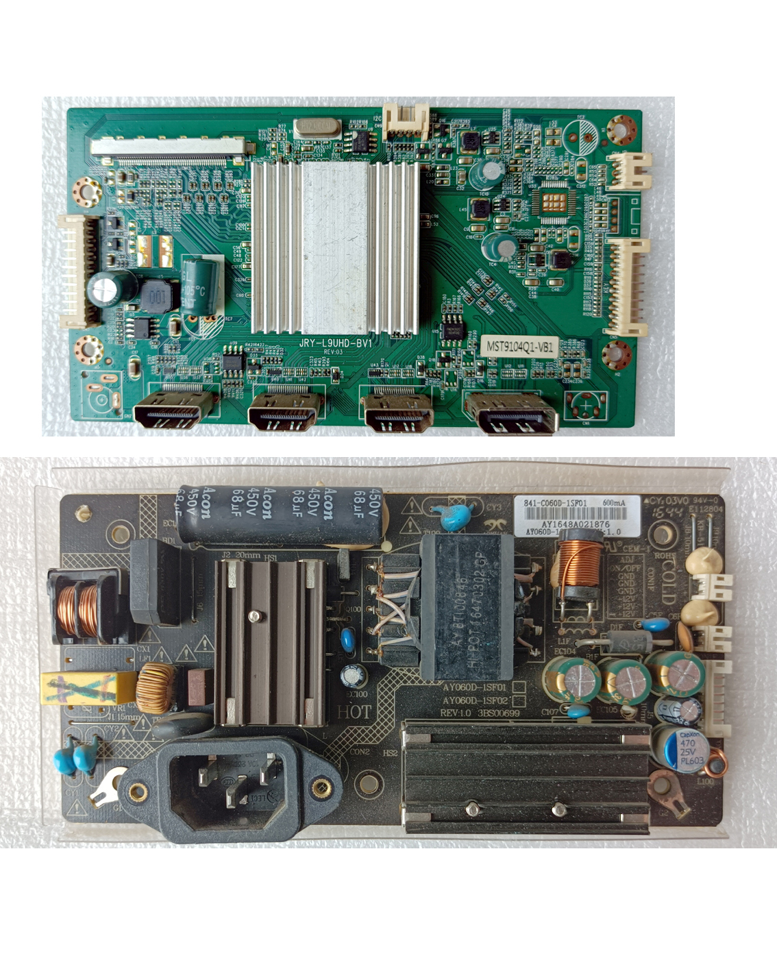 梦想家G33C K3BYG C32SPLUS驱动JRY-L9UHD-BV1电源板AY065D-1SF20