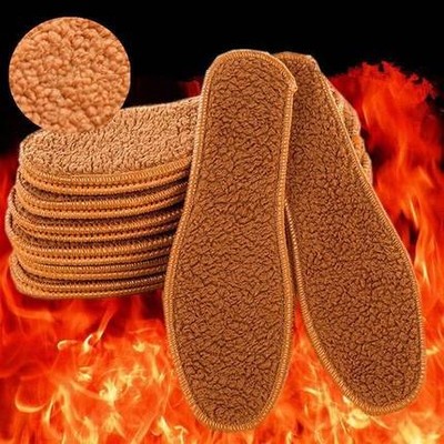 冬季保暖鞋垫男女加厚驼绒