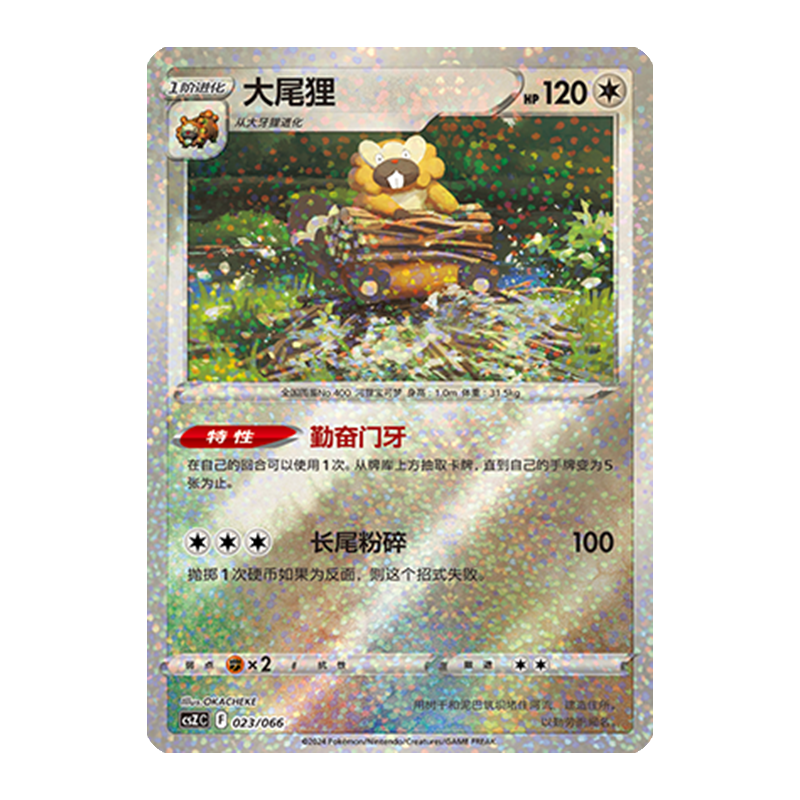 简中PTCG宝可梦 收藏周边礼盒 百变宝盒 大尾狸 CSZC
