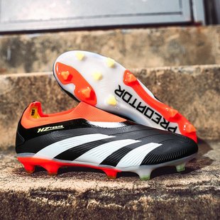 梅西猎鹰24足球鞋成人男女学生碎钉TF青少年无鞋带长钉草地训练鞋