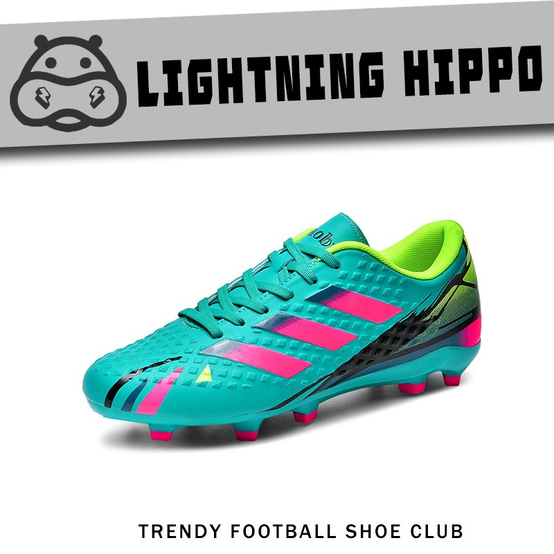 梅西猎鹰Predator霓虹系列男女成人FG长钉飞盘TF碎钉训练足球鞋子