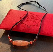 五眼闪电红肉项链HH8880210013 慕斯格瑞