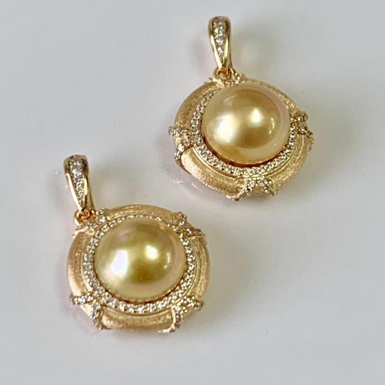 【慕斯格瑞】S925金珠磨砂吊坠JY0061030008