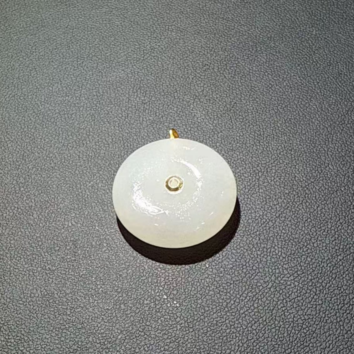 【宁儿粉丝专属】18k金白玉平安扣吊坠,饰品/流行首饰/时尚饰品新,其它首饰,淘宝优惠券,粉丝福利购,淘宝优惠卷