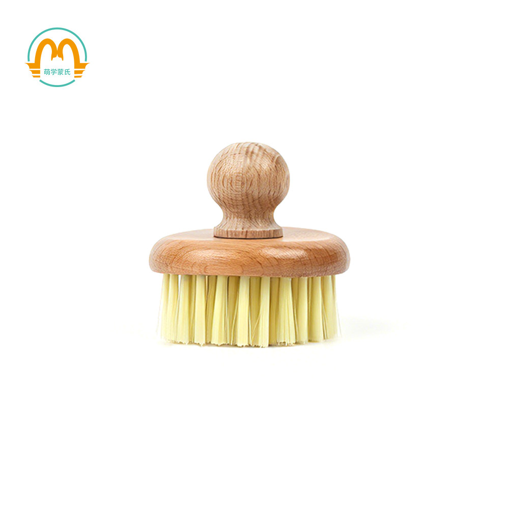 无漆毛刷蒙氏儿童清洁刷子
