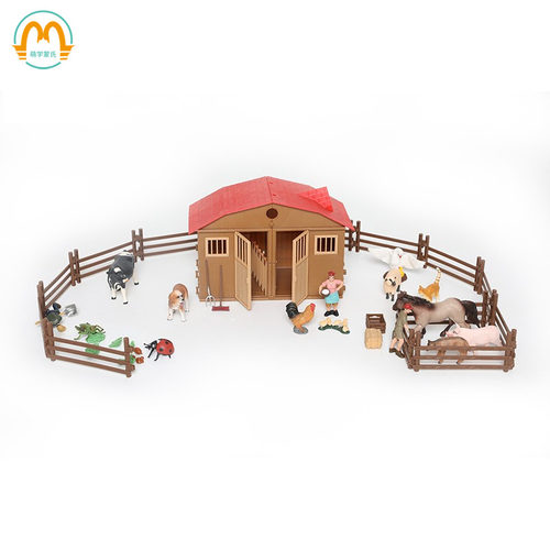 CASA动物变形农场模型 蒙特梭利语言教学用具