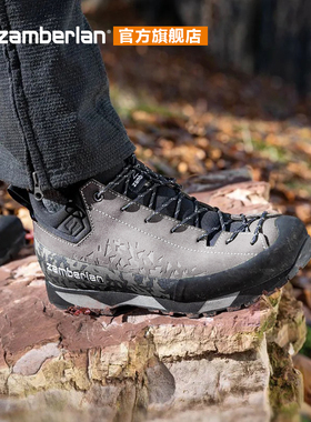 Zamberlan赞贝拉 户外专业徒步鞋轻便防水透气男款低帮登山鞋 215