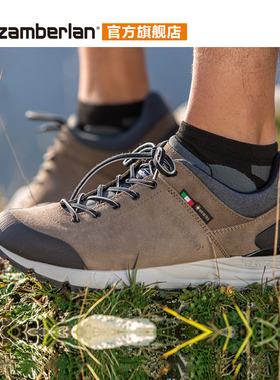 Zamberlan赞贝拉意大利户外徒步鞋透气防水休闲运动低帮鞋子男205