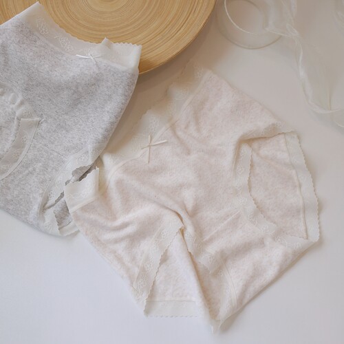 A类纯棉软糯亲肤中高腰内裤