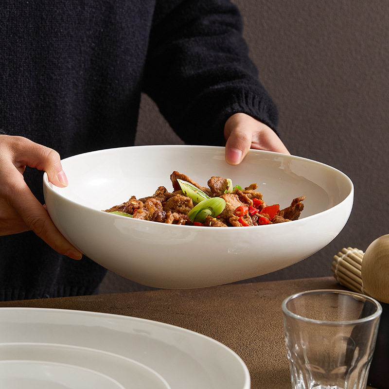 流星奇石深碗大号酒店餐具日式汤碗家用2026年新款陶瓷水果沙拉碗,餐饮具,泡面碗,淘宝优惠券,粉丝福利购,淘宝优惠卷