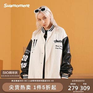 SUAMOMENT棒球服外套春秋款夹克