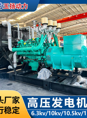磐古1200KW高压发电机组10.5KV矿山工业应急备用电源三相发电设备
