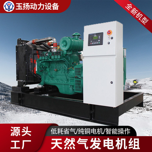 出口天然气发电机组 2000kW燃气发电机 食品厂主用电源供电设备