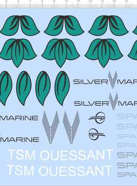 66718整版海王星silver marine塞尔威tsm ouessant熊猫船spacecat