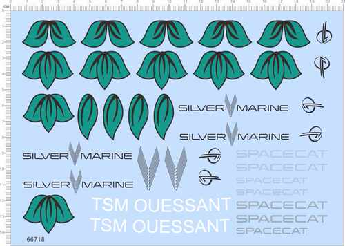 66718整版海王星silver marine塞尔威tsm ouessant熊猫船spacecat