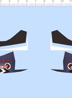 69725整版胶auldey racer终极标靶1/32奥迪双钻终极标靶水贴现货