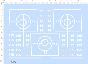 75770 船舶模型 052D型旅洋lll级南京舰舷号155模型水贴2310