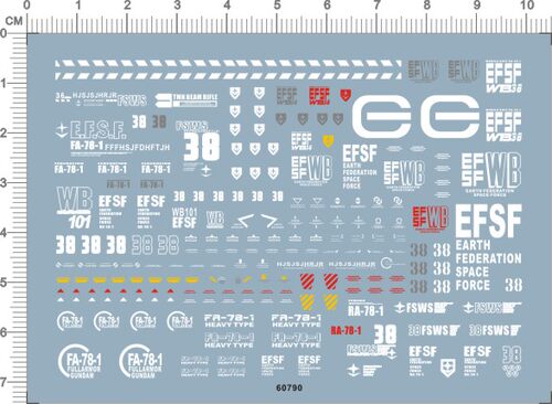 60790  HG FA-78-1 Full Armor Gundam gd水贴 定做订做22