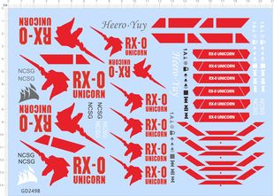 GD249胸像头吉翁自护吉恩新安洲沙扎比扎古元祖独角兽海牛红异端