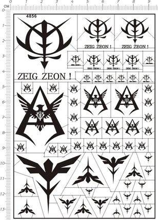 4856-@216 zeig zeon 新安洲赤色瑞星新吉恩吉翁自护gd金属贴现货