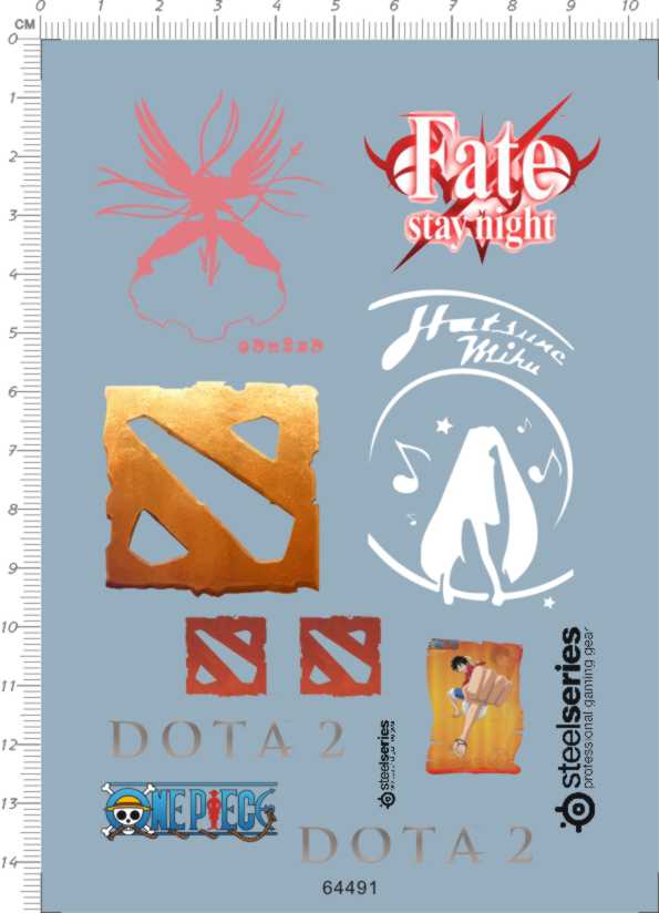 64491 fate stay night dota 2 steelseries 海贼王初音未来鼠标1