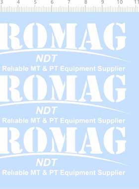 80971整版胶 PROMAG NDT The Most Reliable MT&PT Equipment Su