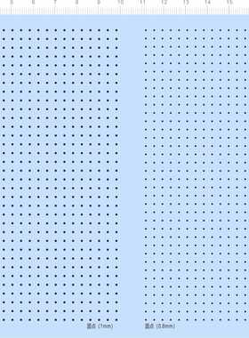 97007整版胶直径 1mm 0.8mm 毫米圆圈圆点圆形创意DIY水贴纸定做