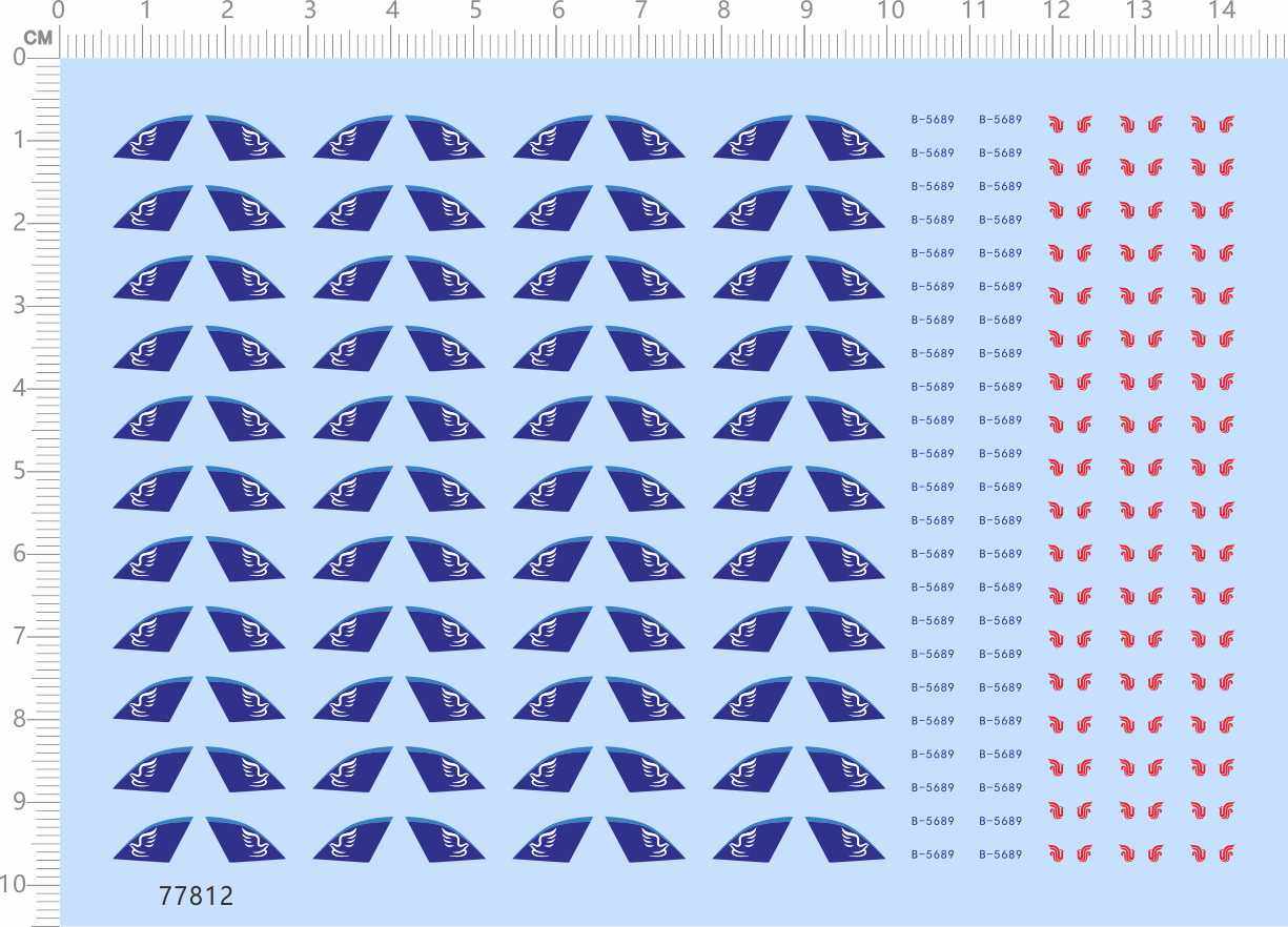 77812整版胶 无比例 华夏航空 客机飞机模型水贴纸定制打印2402,3C数码配件,手机贴纸,淘宝优惠券,粉丝福利购,淘宝优惠卷