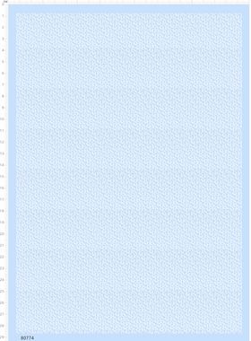 80774整版胶英文字花纹 盲盒奢侈娃娃水贴