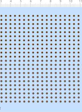 73508眼睛水贴 眼珠  眼球 瞳孔 2mm