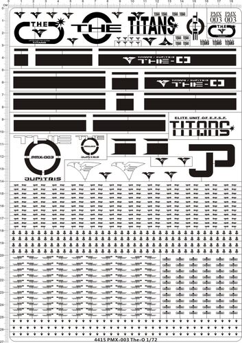 4415- PMX-003 The-O 铁奥 1/72 gd金属贴