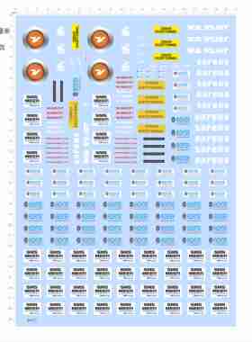 84277水贴sms meer sarens v.d.vlist richter吊臂起重机模型现货