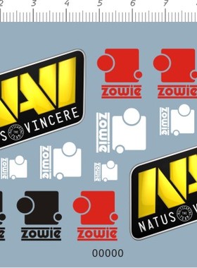 61729  zowie navi natus vincere 键盘鼠标水贴纸