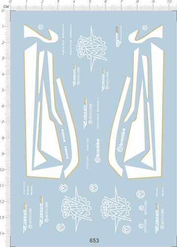 653-102# 整版胶MV Agusta F4 MOTO CORSE R312C 摩托车水贴 现货