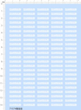 71574整版胶 MAG SEALED 渔具 模型水贴 MAGSEALED