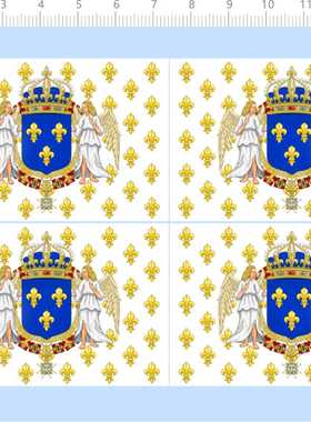 73802比例模型水贴 法国 过去的国旗