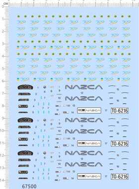 67500整版胶1/24m3m4nazca路特斯比例模型车剪纸水贴纸定做订做