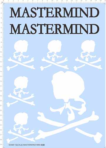 65489扎古1/6骷髅头MASTERMIND MMJ定做订做定制GD剪纸模型水贴纸