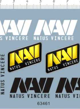 63461  nai natus vincere 键盘鼠标水贴纸
