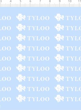 71816整版胶 WJC TYLOO 鼠标贴 模型水贴