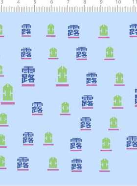 68018整版胶岸边露伴比例模型人偶水贴纸娃娃手办定做订做定制