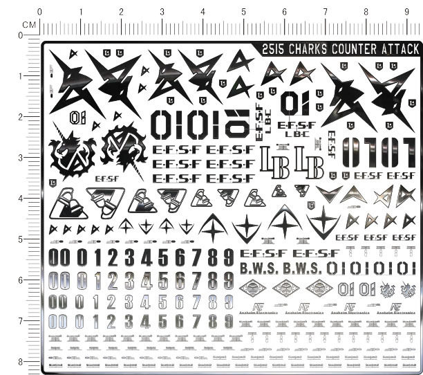 2515-@515 Char's Counter Attack 逆袭的夏亚联邦军MSgd金属贴11