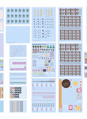 80588鹤milk悟魔龟界王BOB猫LAKERS水贴bloon盲盒molly蒲公英现货