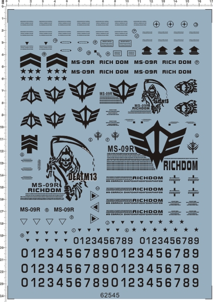 62545  PG MS-09R Rick Dom 里克大魔gd水贴2